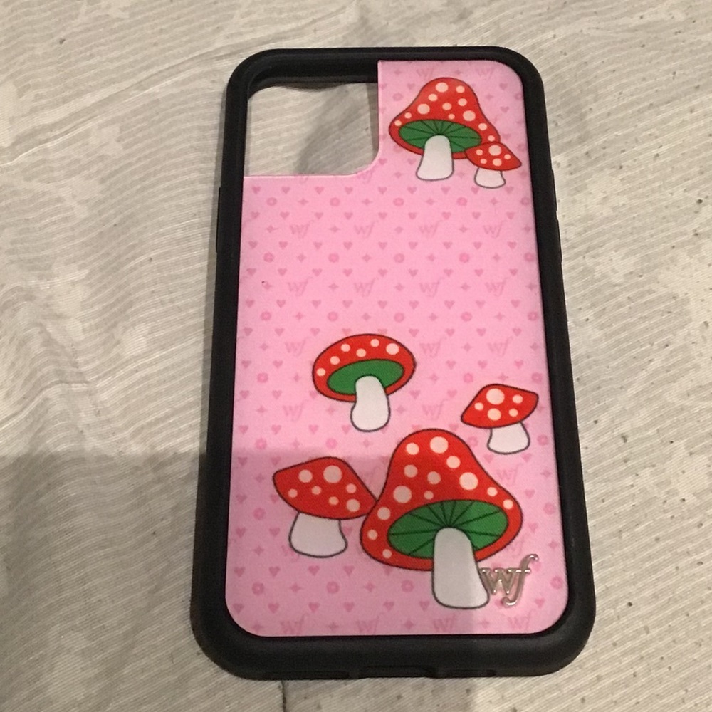 mushroom wildflower case
